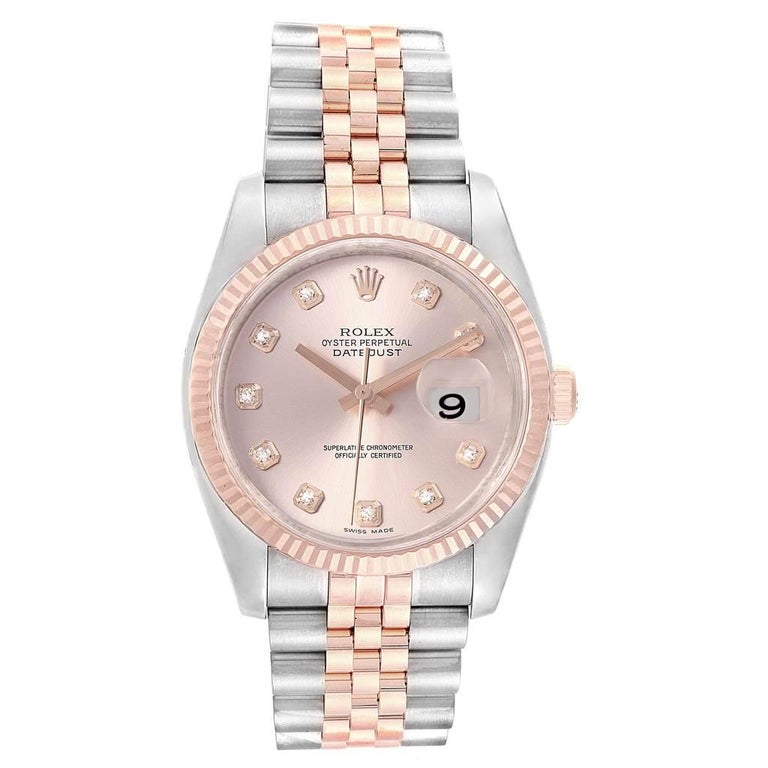 Rose Gold Diamond Rolex