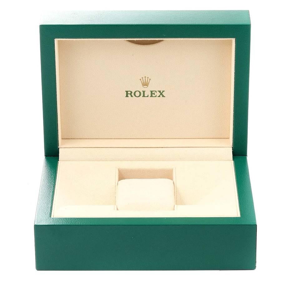 Rolex Datejust 36mm Zifferblatt Stahl Roségold Rose Zifferblatt Unisex-Uhr 116231 im Angebot 8