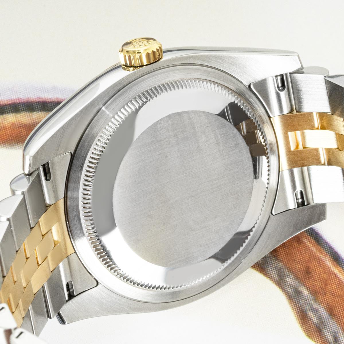 Rolex Montre Datejust 36 mm avec cadran en diamant 116233 Pour hommes en vente