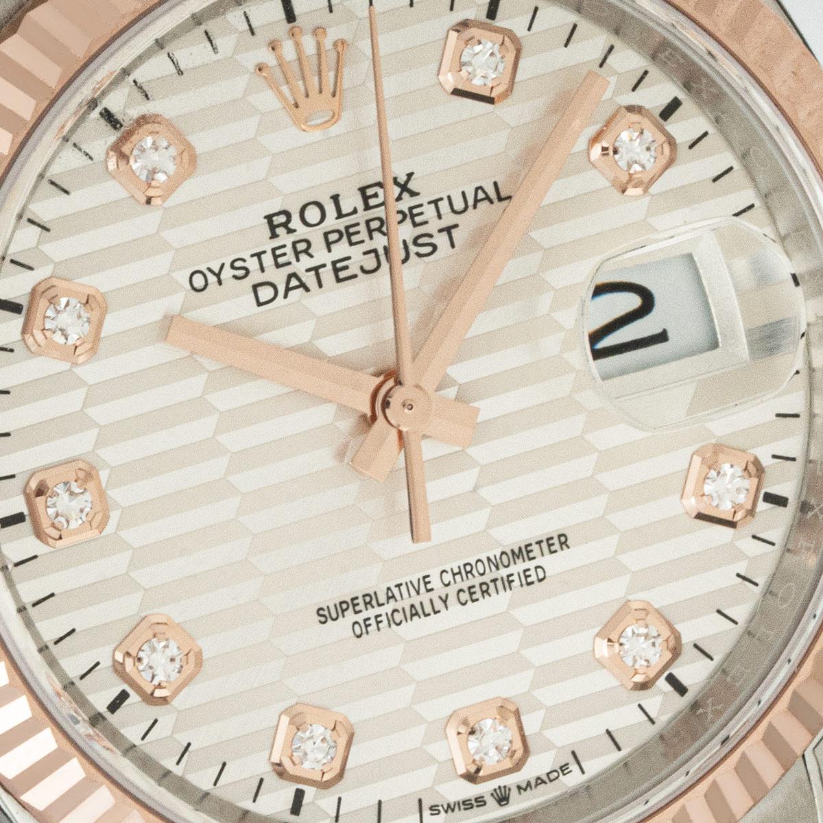 Men's Rolex Datejust 36mm Diamond Dial 126231