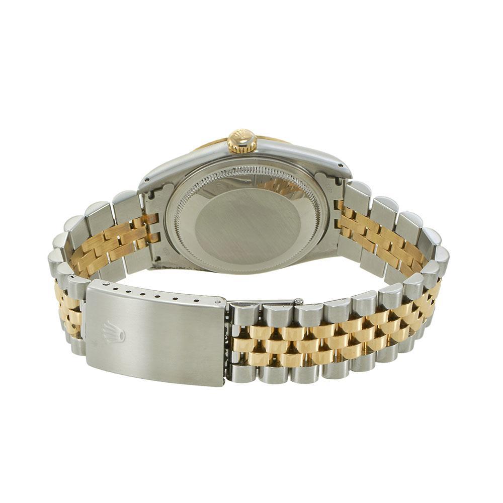 Rolex Datejust 36MM Factory Diamond Dial Ref. 16233 1