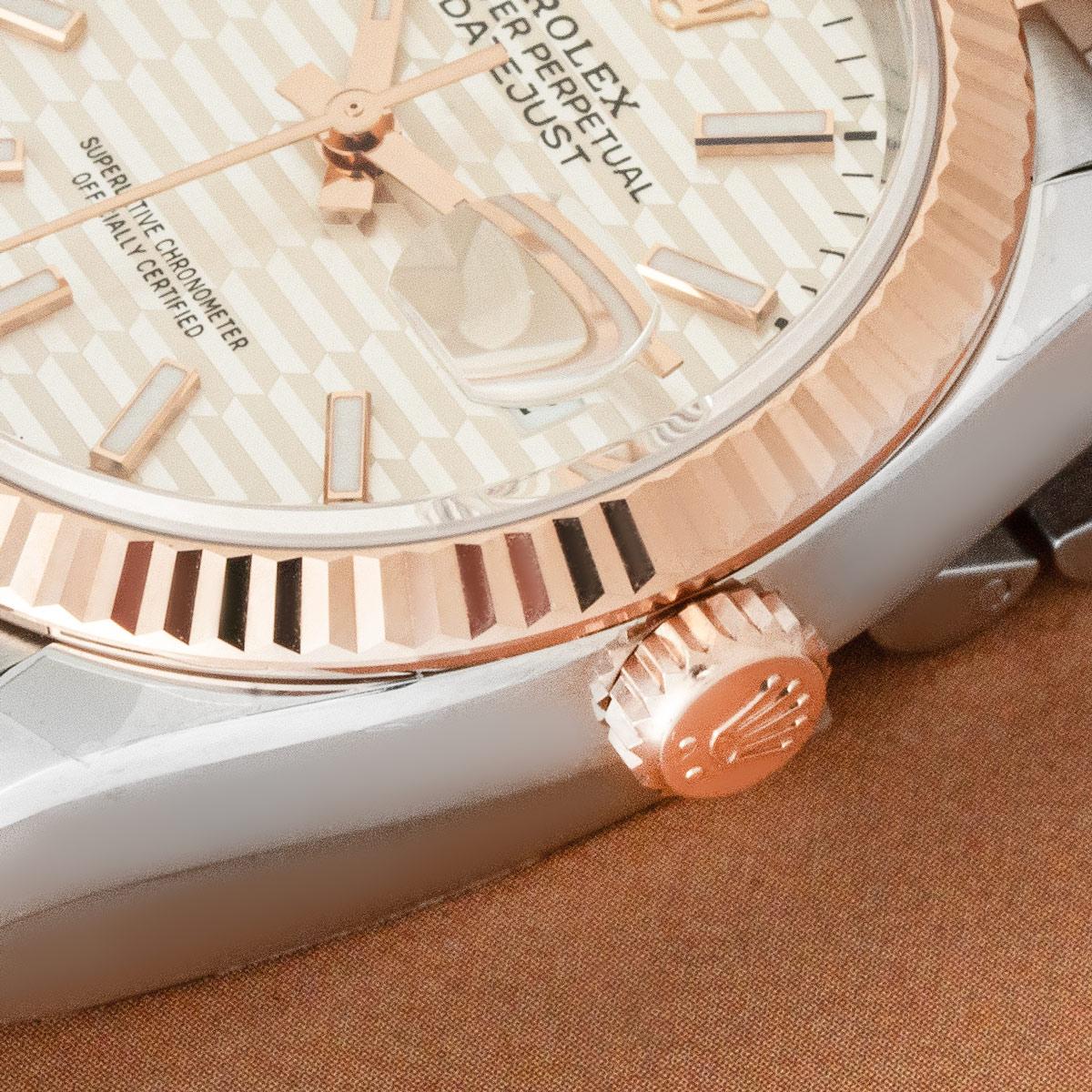 Men's Rolex Datejust 36mm Fluted Motif Dial 126231 For Sale
