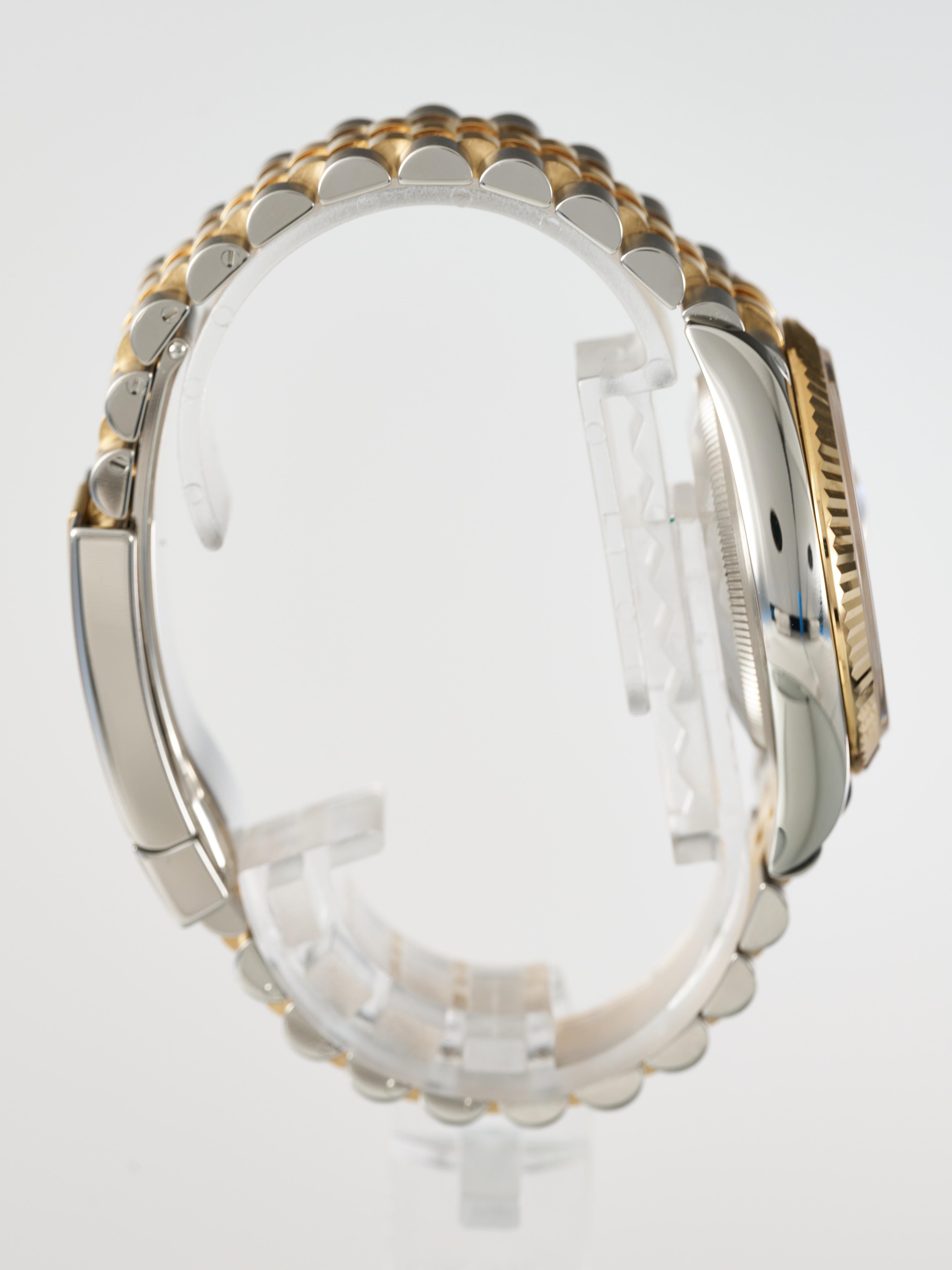 da uomo o donna Rolex Datejust 36mm Oro Steele Jubilee Champagne Orologio Automatico da Uomo 126233 in vendita