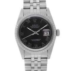 Rolex Datejust Jubilee Stainless Steel Silver Dial Automatic Watch 16030