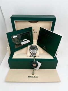 Rolex Datejust 36mm Jubilee Steel Green Mint Dial Automatic Watch 126234