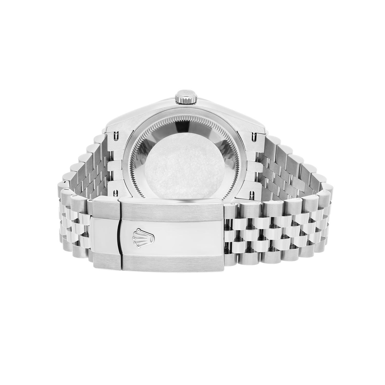Women's or Men's Rolex Datejust 36mm Jubilee Steel Silver Dial Automatic Mens Watch 126200, 2023