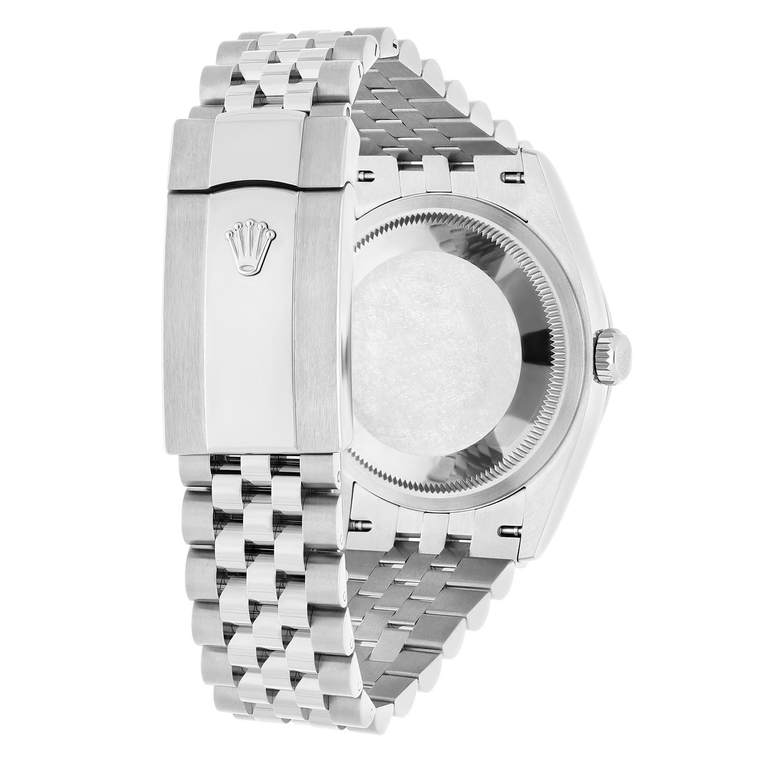Rolex Datejust 36mm Jubilee Steel Silver Dial Automatic Mens Watch 126200, 2023 1