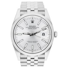 Rolex Datejust 36mm Jubilee Steel Silver Dial Automatic Mens Watch 126200, 2023