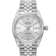 Rolex Datejust 36mm Jubilee Steel Silver Dial Automatic Mens Watch 126200