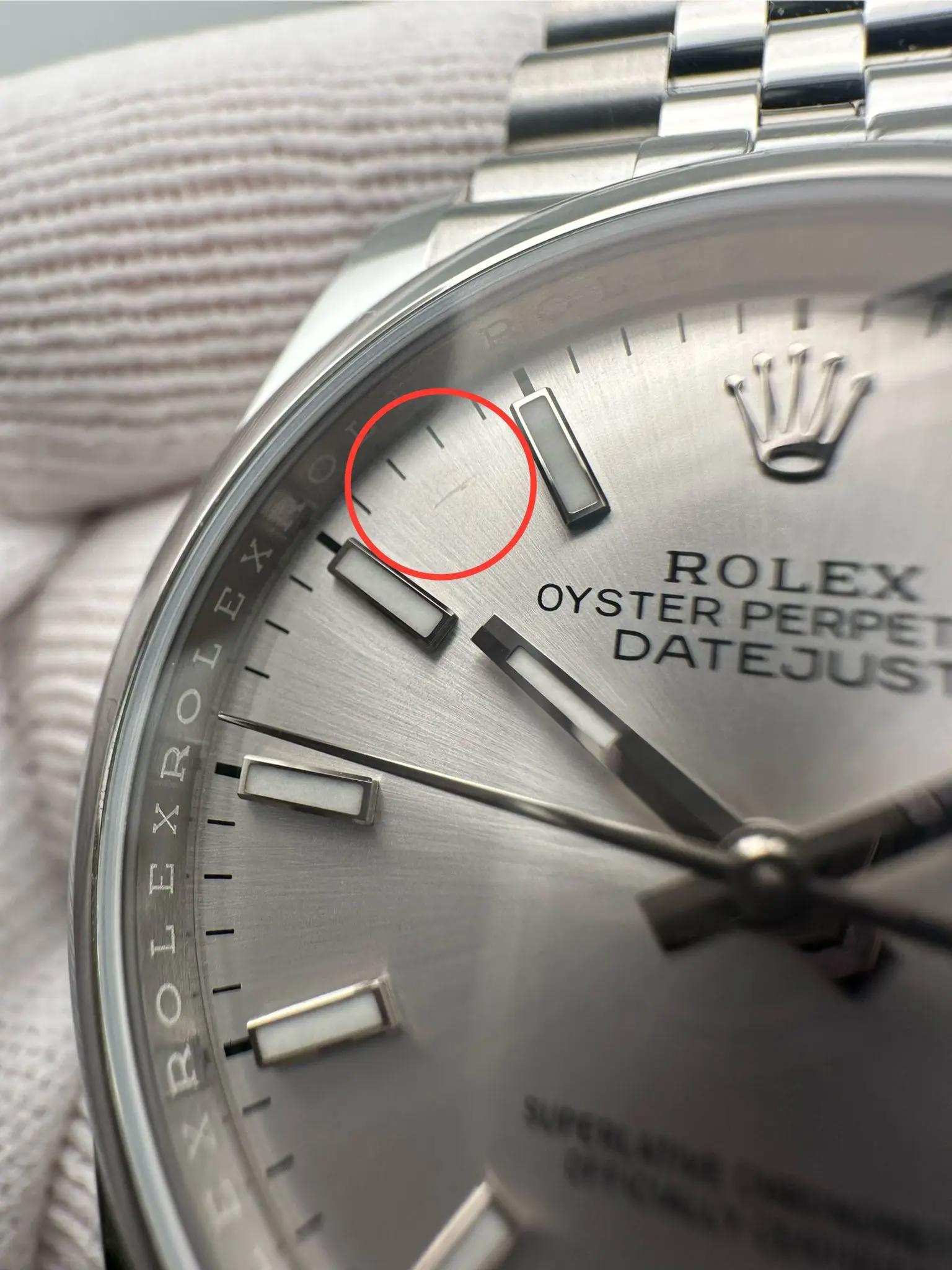 Rolex Datejust 36mm Jubilee Steel Silver Dial Automatic Mens Watch 126200 2
