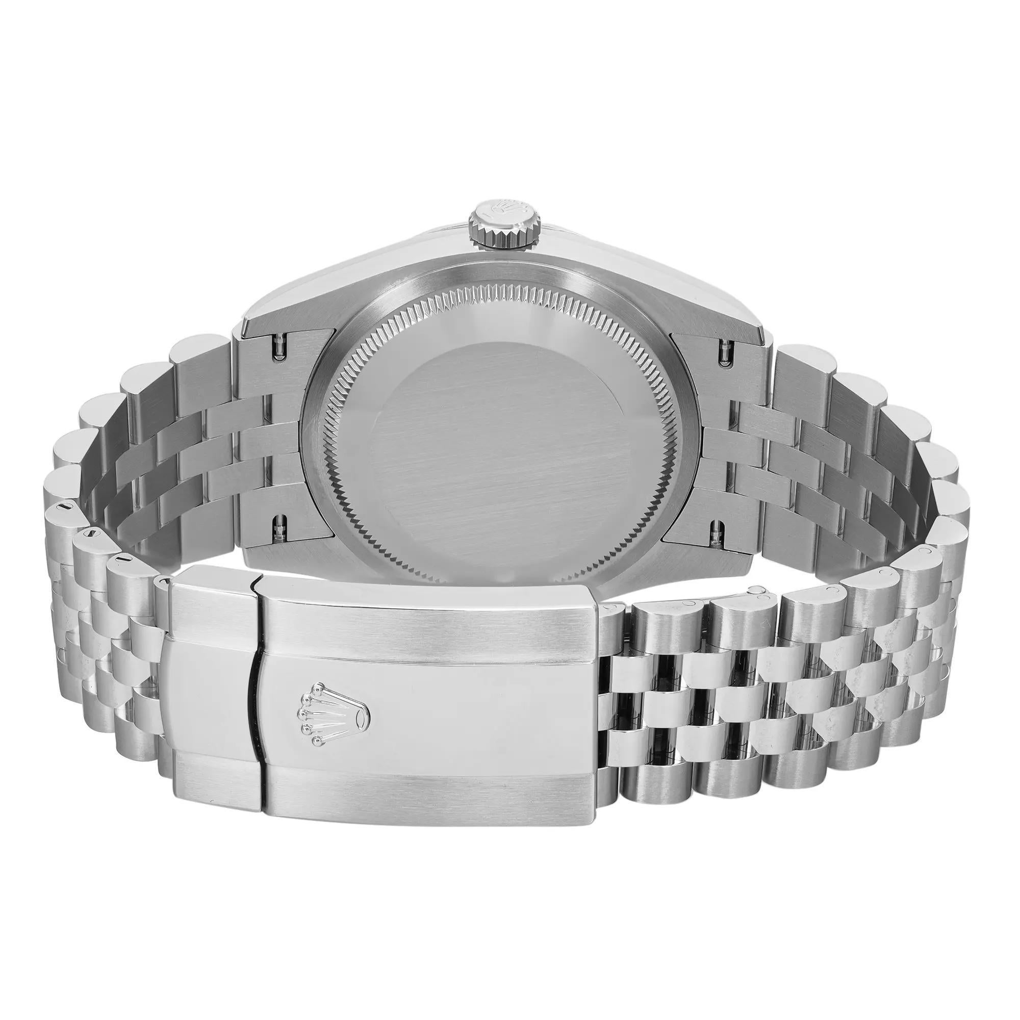 Rolex Datejust 36mm Jubilee Steel Silver Dial Automatic Mens Watch 126200 4