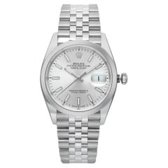 Rolex Datejust 36mm Jubilee Steel Silver Dial Automatic Mens Watch 126200