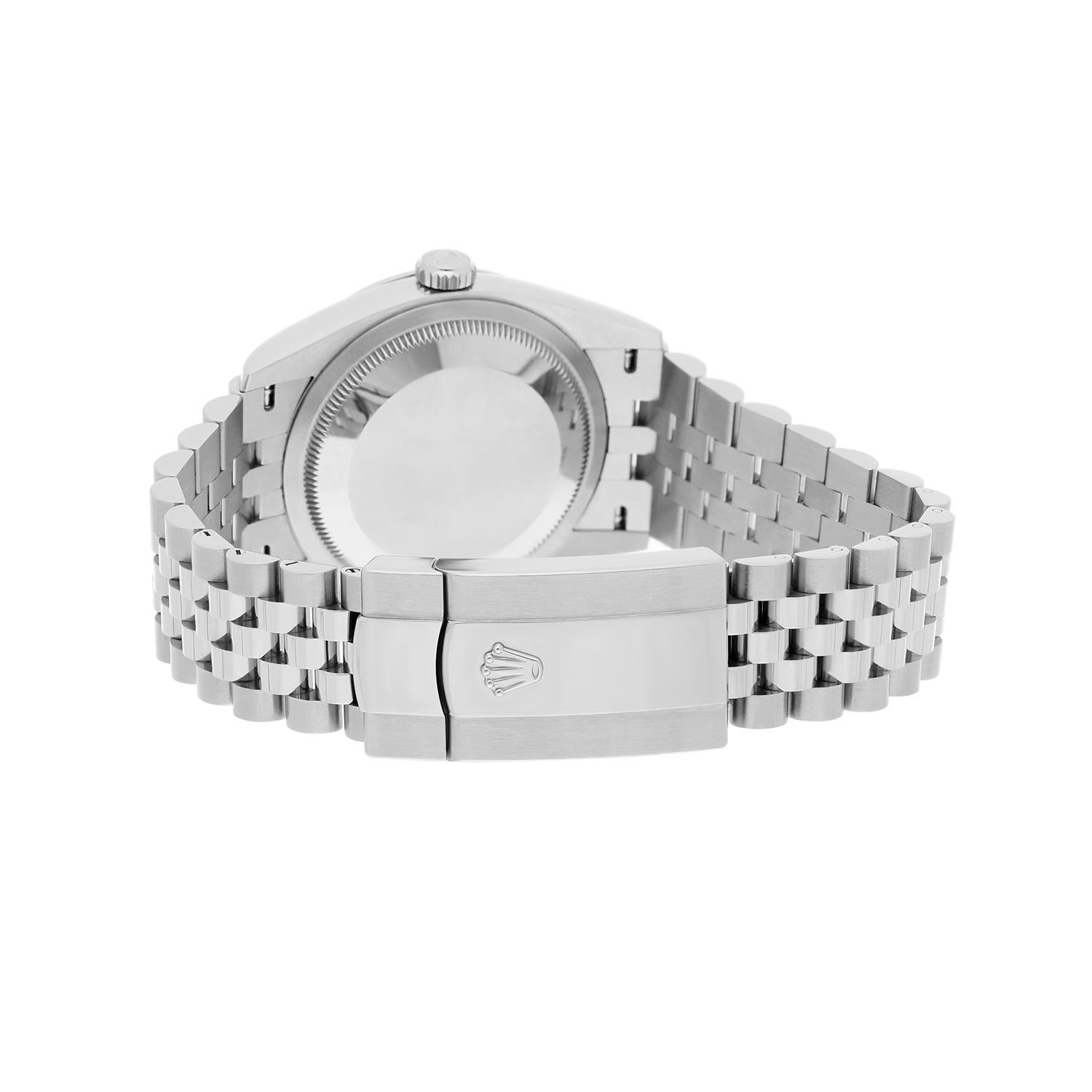 Rolex Datejust 36mm Jubilee Steel Silver Dial Automatic Mens Watch 126200 Unworn 1