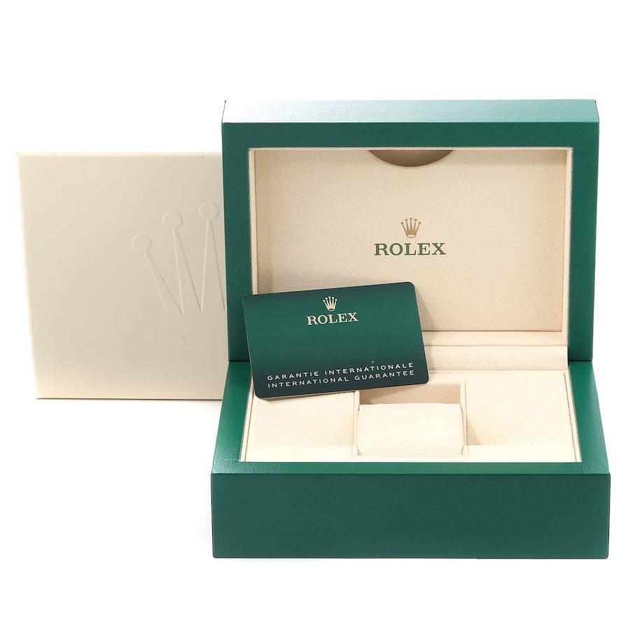 Rolex Montre Datejust 36mm vert olive avec cadran en diamants pour hommes 126234, non portée en vente 5