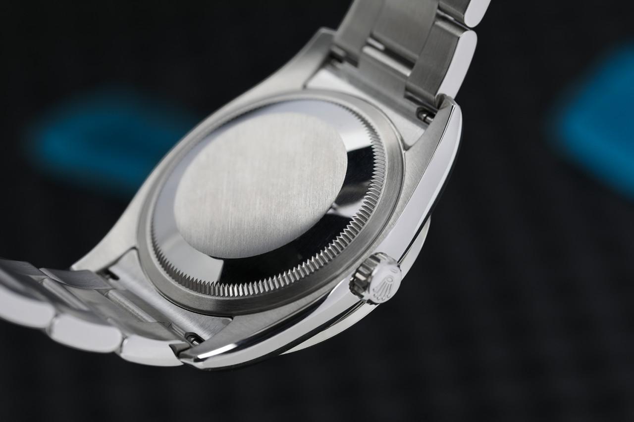 Men's Rolex Datejust Silver Roman Dial Diamond Bezel Stainless Steel Watch For Sale
