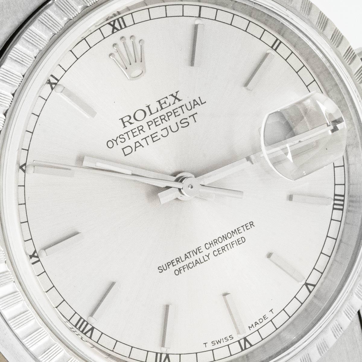 Rolex Datejust 36mm Stainless Steel 16220 In Excellent Condition In London, GB