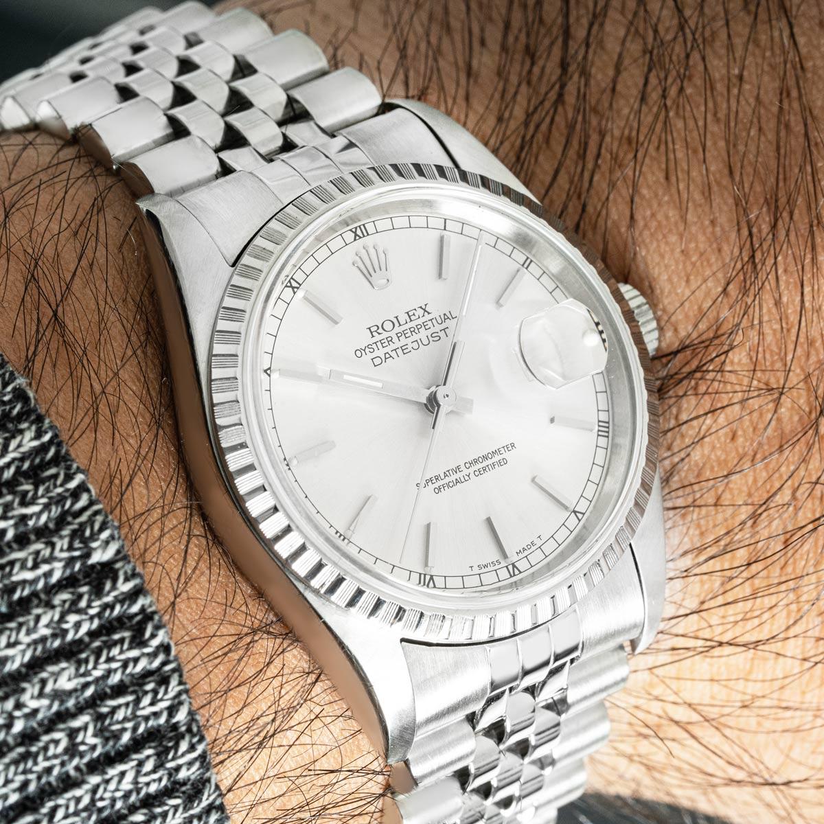 Rolex Datejust 36mm Stainless Steel 16220 4