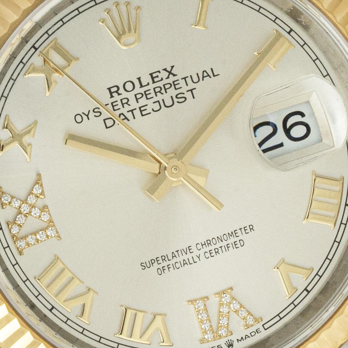 Rolex Datejust 36mm Stainless Steel & Yellow Gold 126233 In Excellent Condition In London, GB