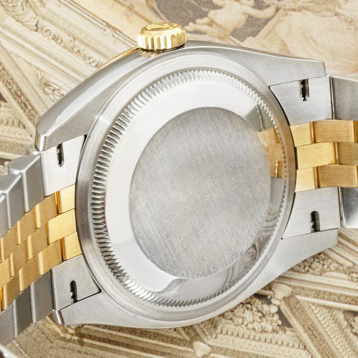 Men's Rolex Datejust 36mm Stainless Steel & Yellow Gold 126233