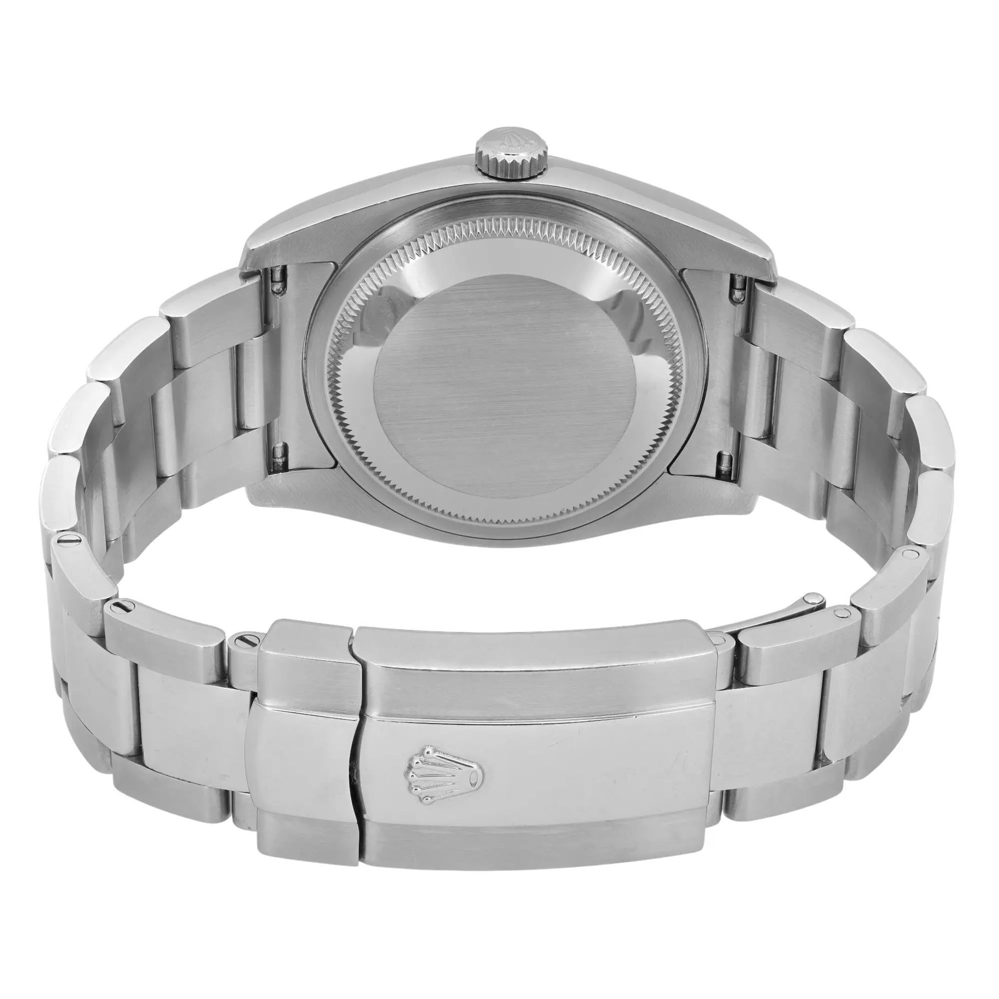 Rolex Datejust 36mm Steel Tuxedo Silver Dial Automatic Watch 116234 For Sale 1