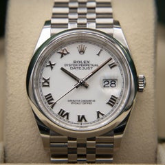 Rolex  Datejust 36mm steel with box and papers