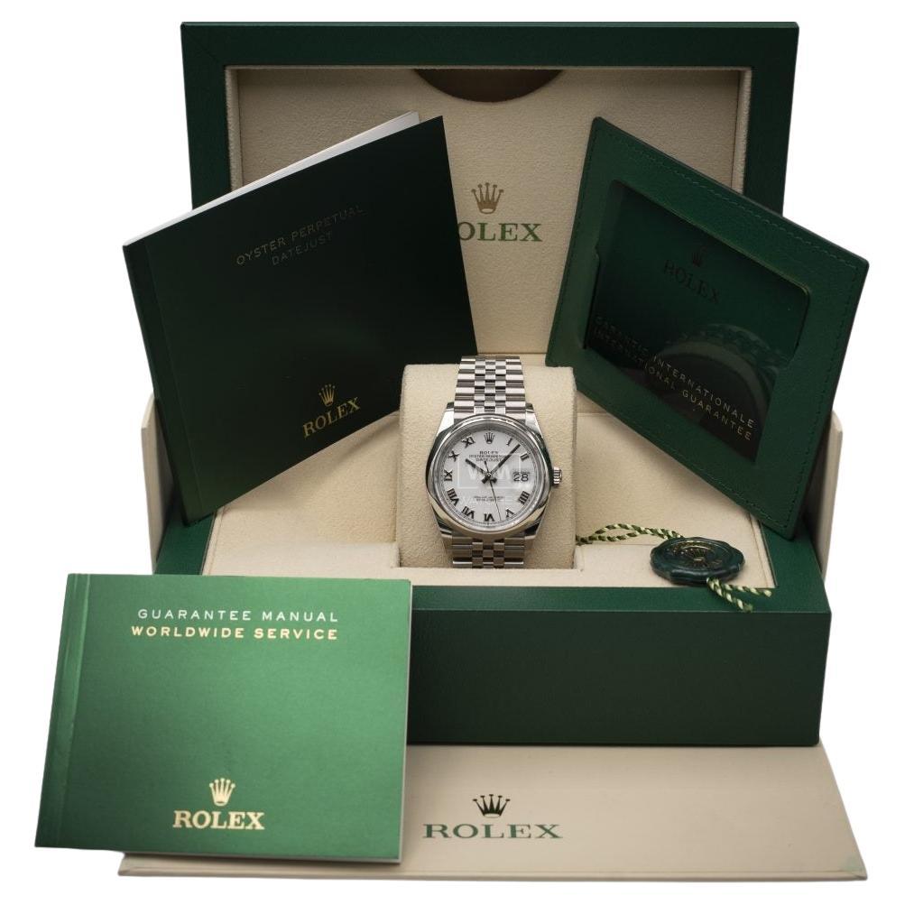 Rolex Datejust 36mm steel with box and papers
