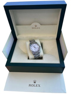 Rolex Datejust 36mm White Dial Stainless Steel Automatic Oyster Watch 16200