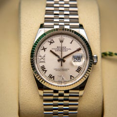 Rolex  Datejust 36mm White Gold with box and papers