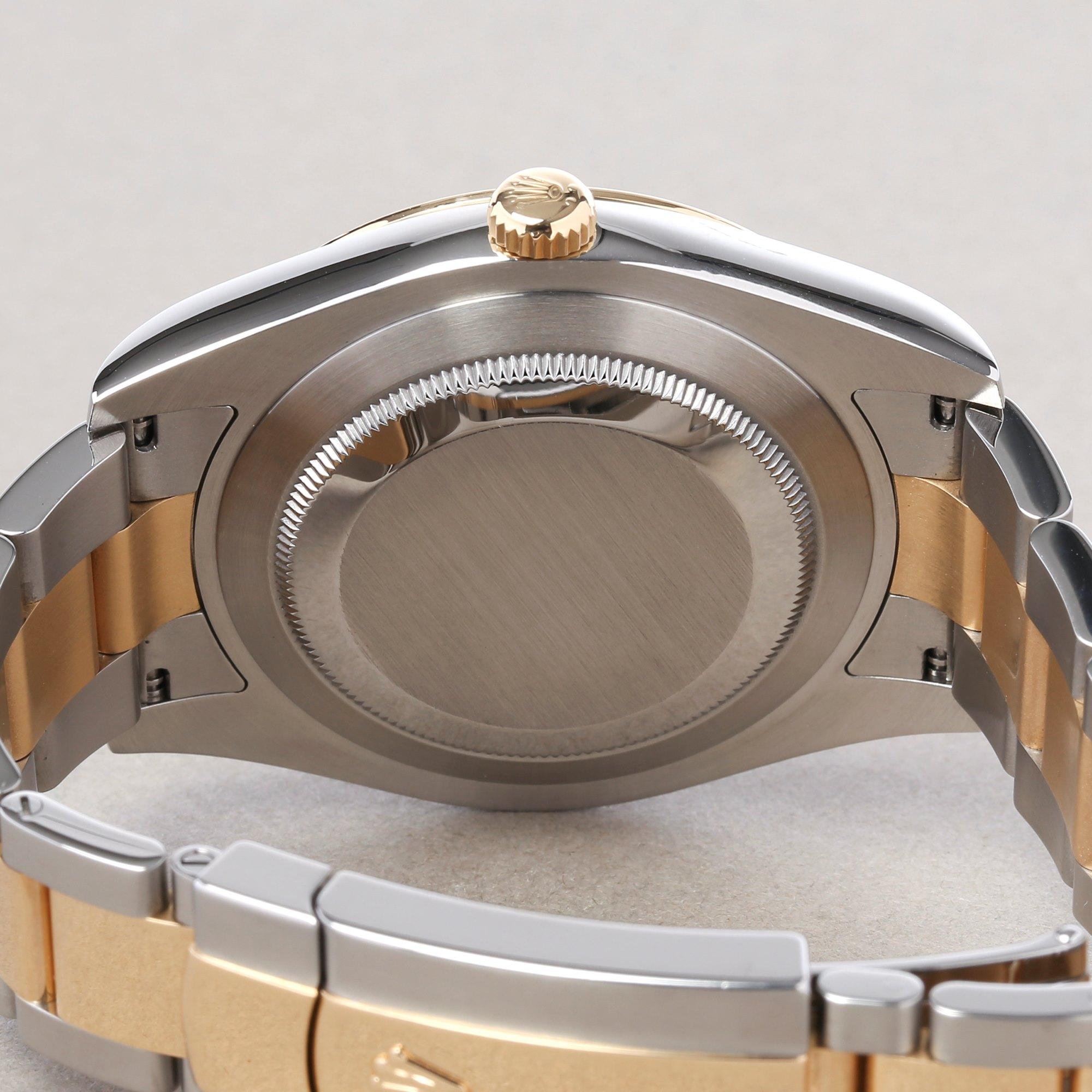 Rolex Datejust 41 116333 Men's Yellow Gold & Stainless Steel 'Wimbledon' Watch 3