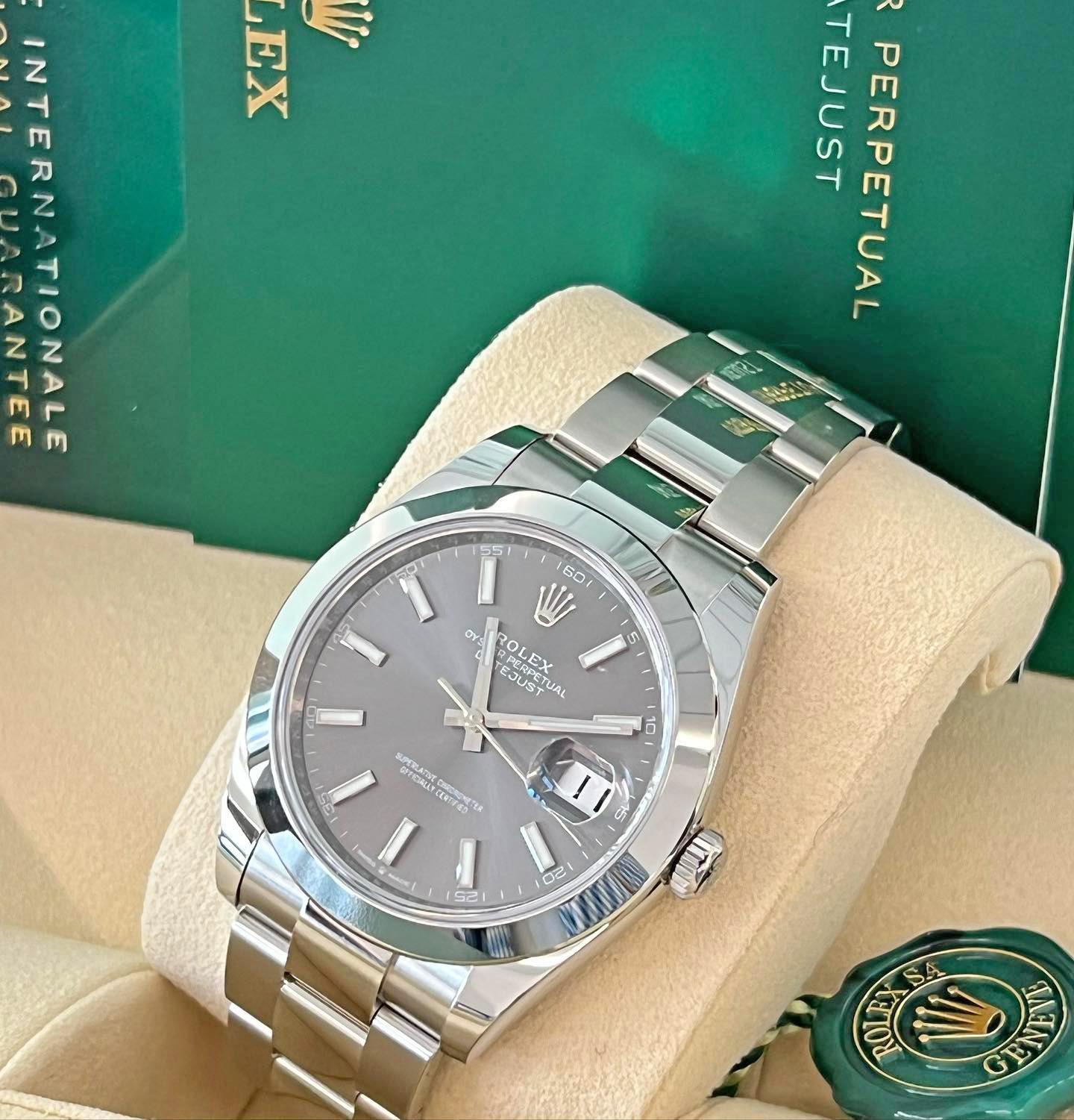 rolex date just 41 price