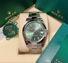 Rolex Datejust 41, 126300-0019, UNWORN Watch, 2022, B+P