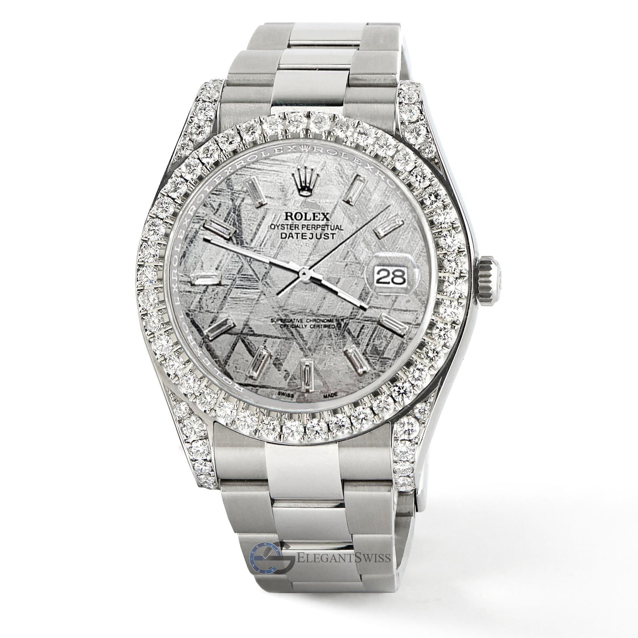 rolex datejust 41 meteorite dial