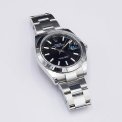 Rolex Datejust 41 126300 Black Dial Steel Mens Watch Box Papers