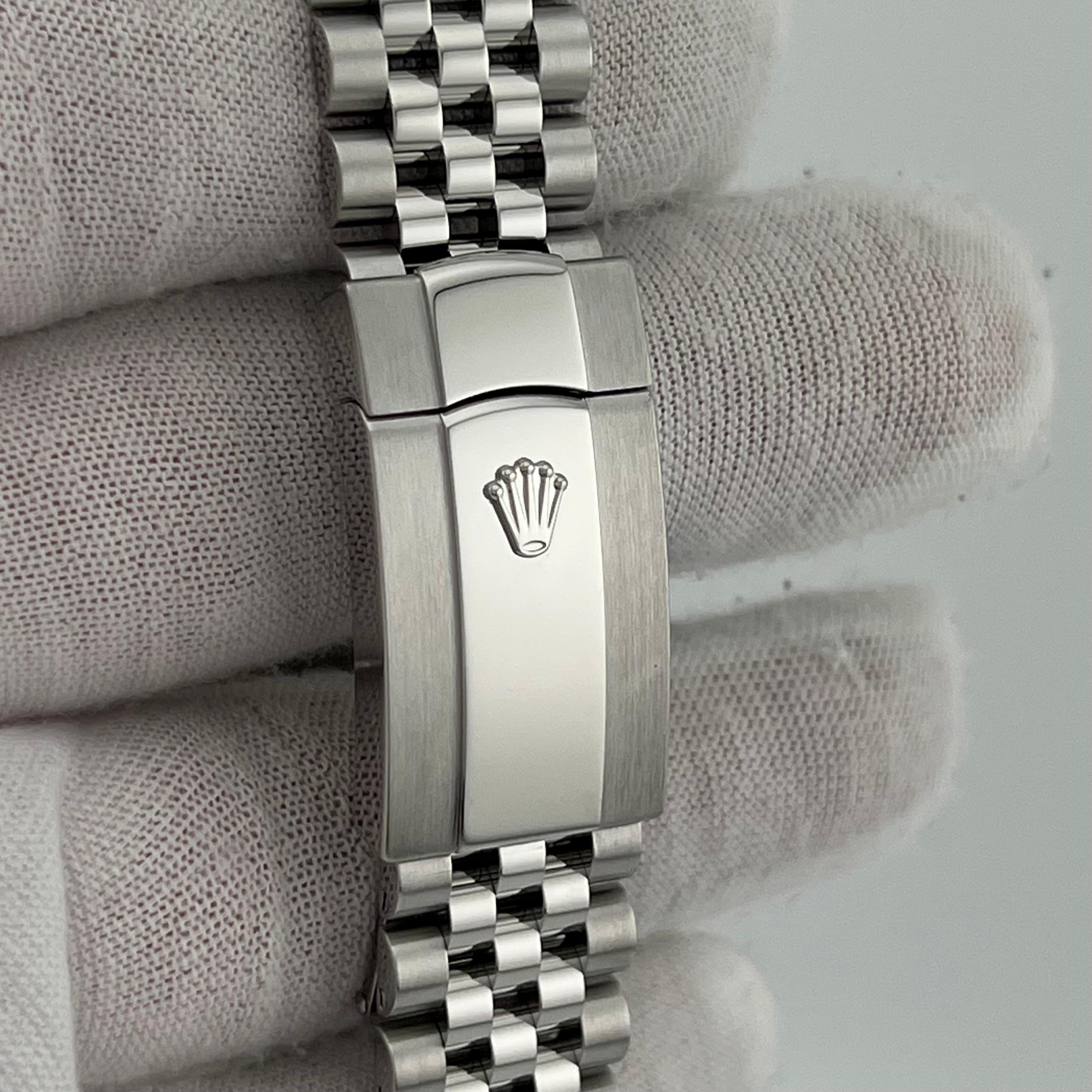 Rolex Datejust 41 126300 Blue Dial Stainless Steel Jubilee Box Paper 2021 1