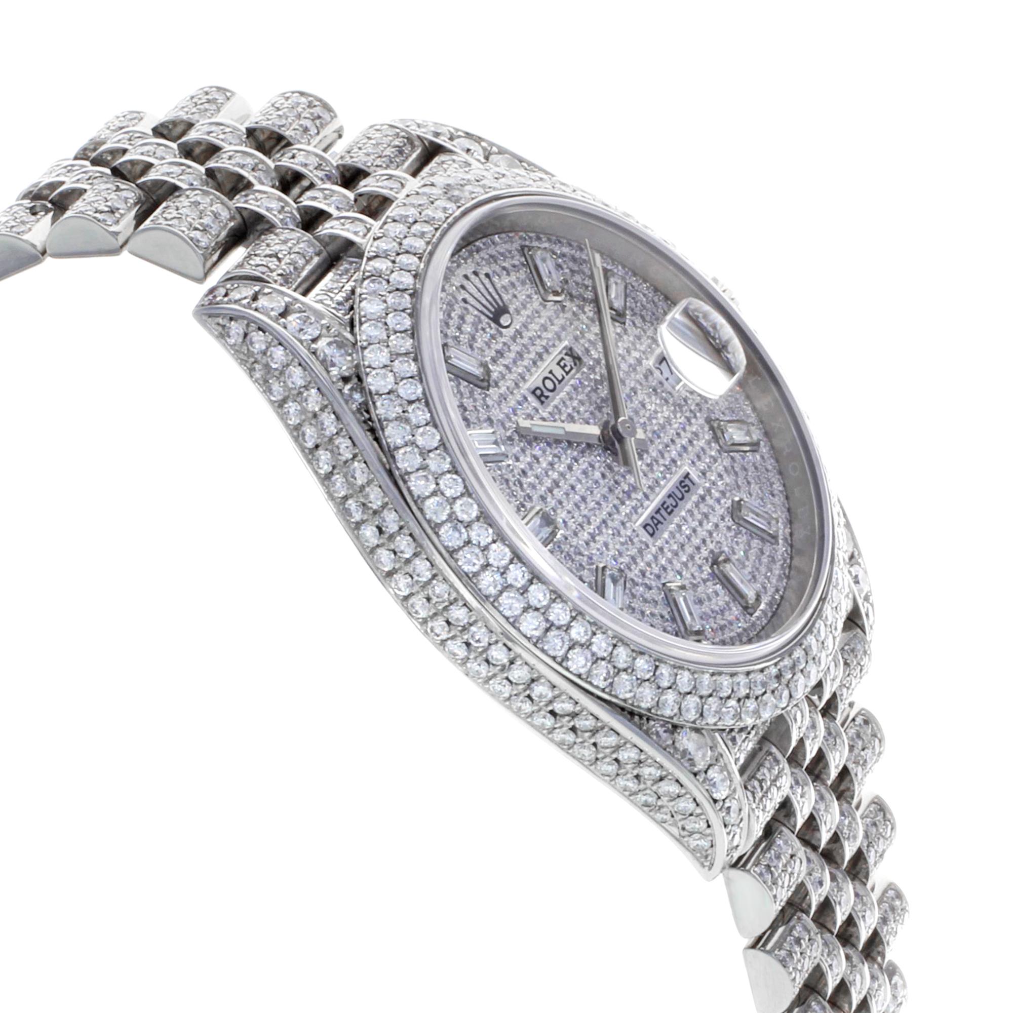 rolex full diamond