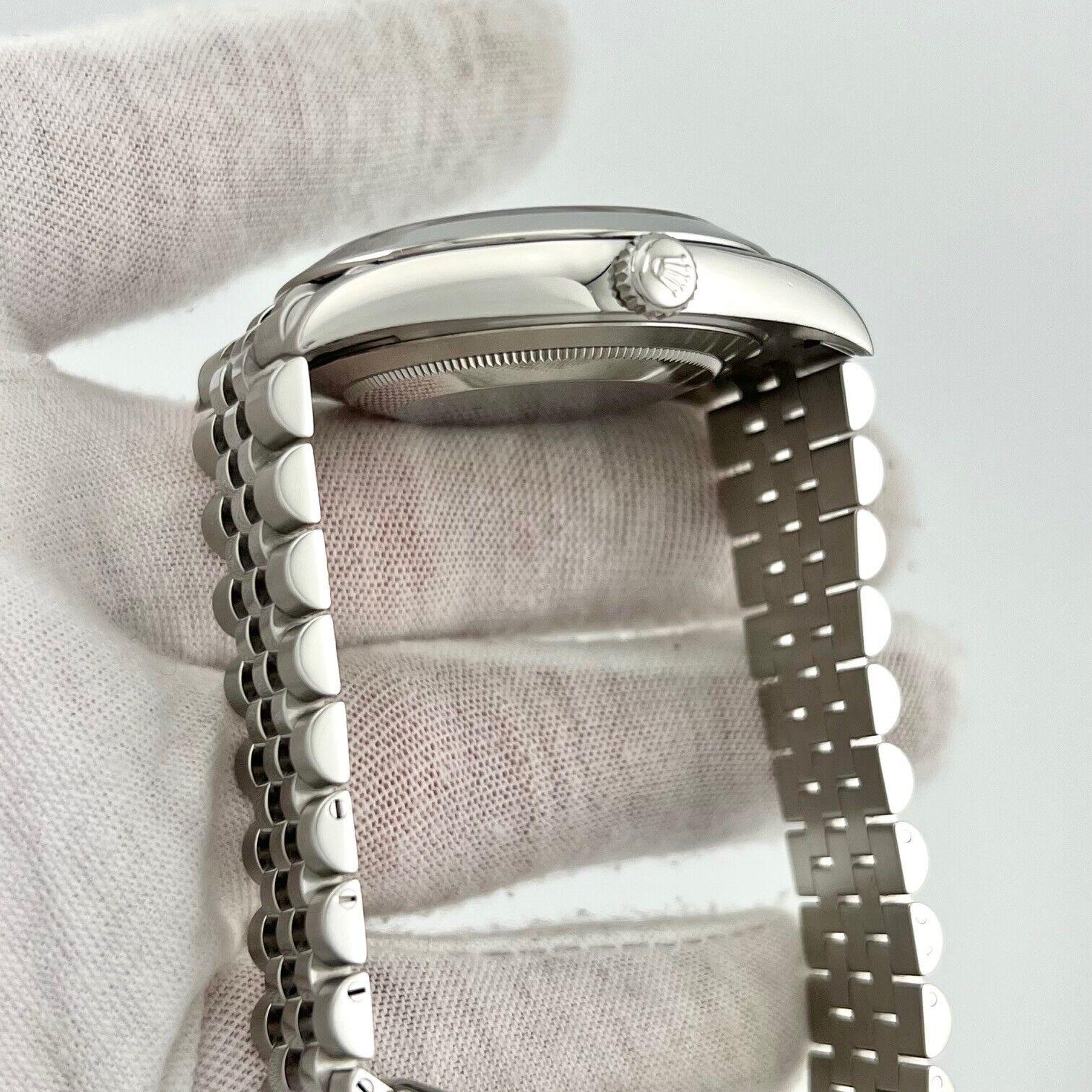 Rolex Datejust 41 126300 Slate Wimbledon Dial Stainless Steel Box Paper Jubilee 1