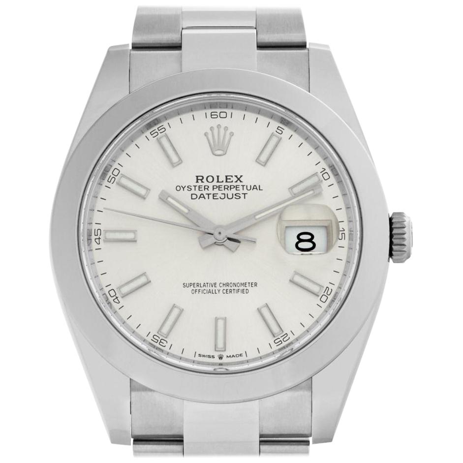 Rolex Datejust 41 126300 Stainless Steel Auto Watch For Sale