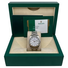 Rolex Datejust 41 126300 Steel Oyster Band White Dial Mens Watch Box Paper