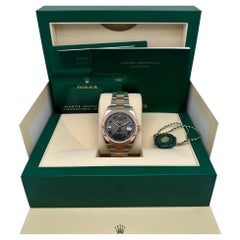 Rolex Datejust 41 126301 Steel 18K Rose Gold Wimbledon Dial Watch B&P