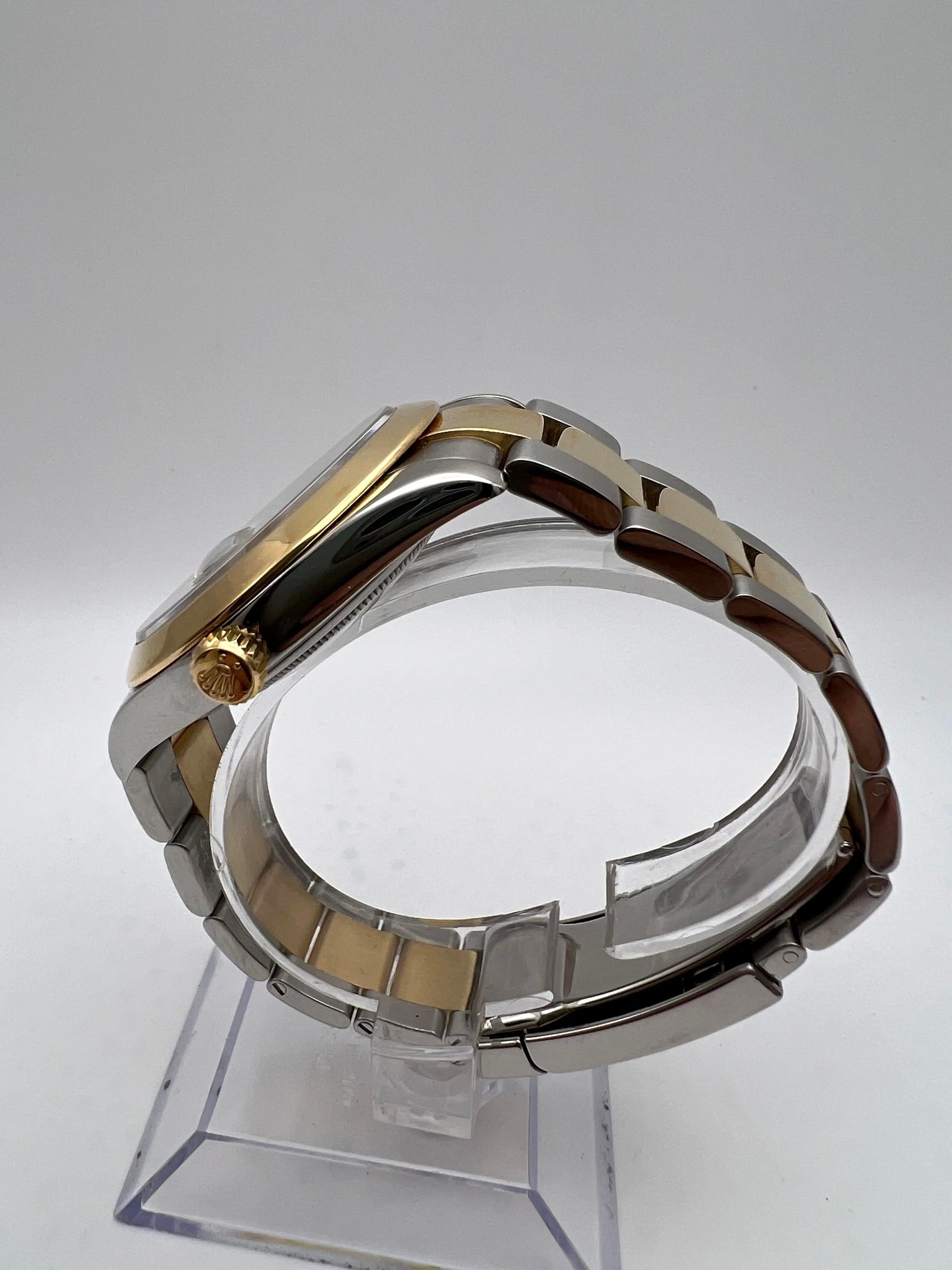 Rolex Datejust 41 126303 18K Custom Chi se ne frega Sono già in ritardo Orologio con quadrante nero in vendita 2