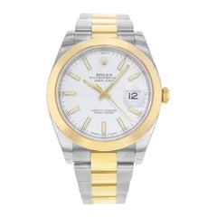 Rolex Datejust 41 126303 Wio 18 Karat Yellow Gold Steel Automatic Men’s Watch