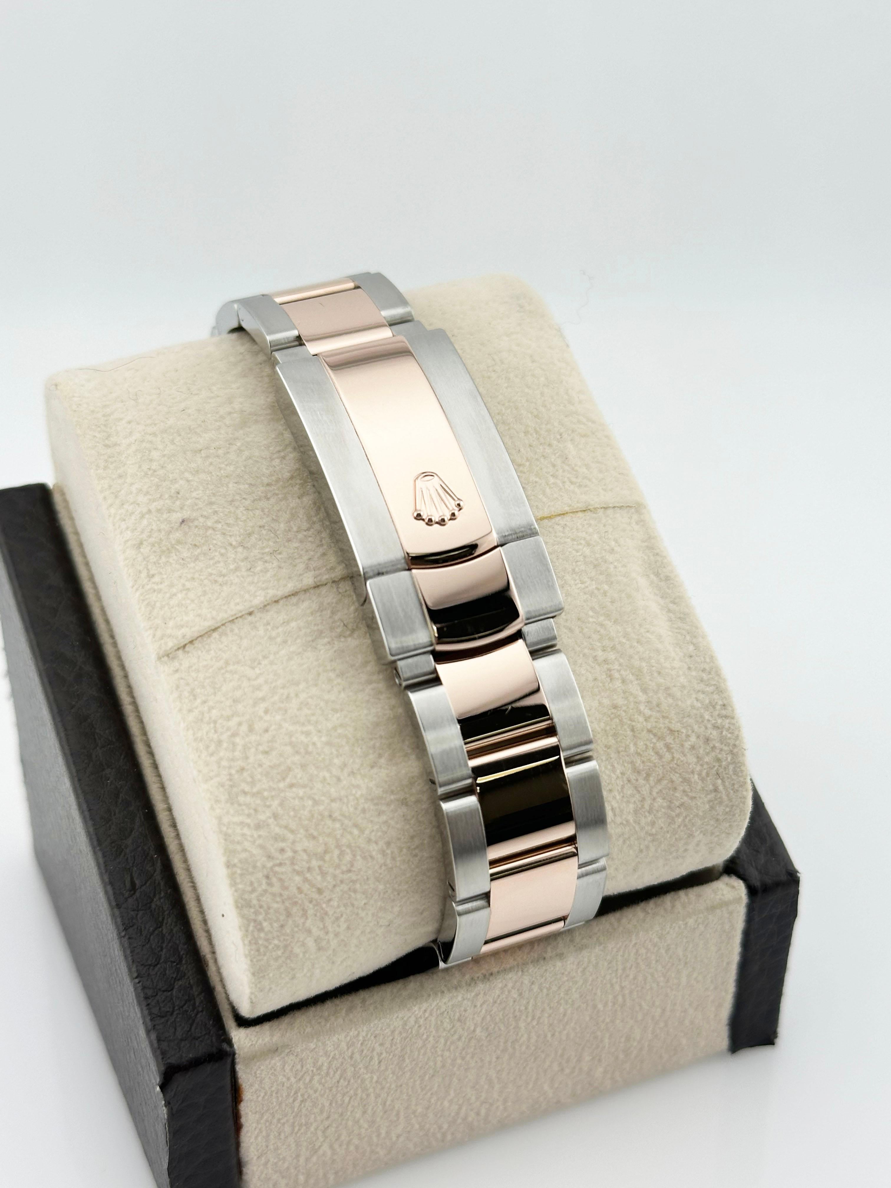 Men's Rolex Datejust 41 126331 Chocolate Dial 18K Rose Gold Steel Box Paper 2021