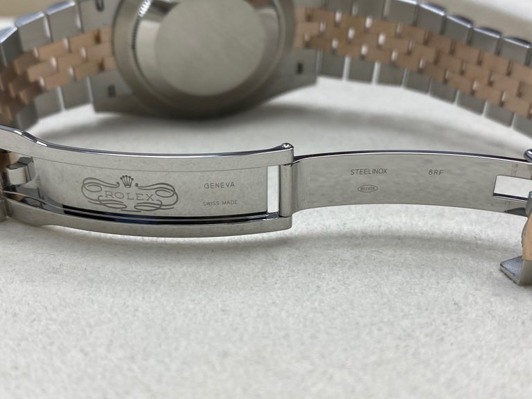 datejust 41 chocolate diamond dial