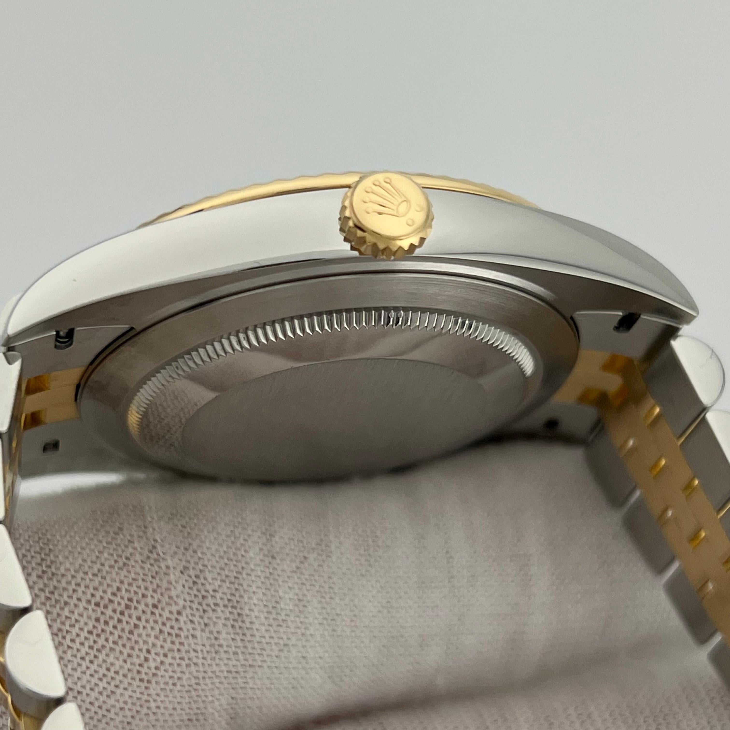 Rolex Datejust 41 126333 Black Dial 18K Yellow Gold Stainless Box Paper 2021 7