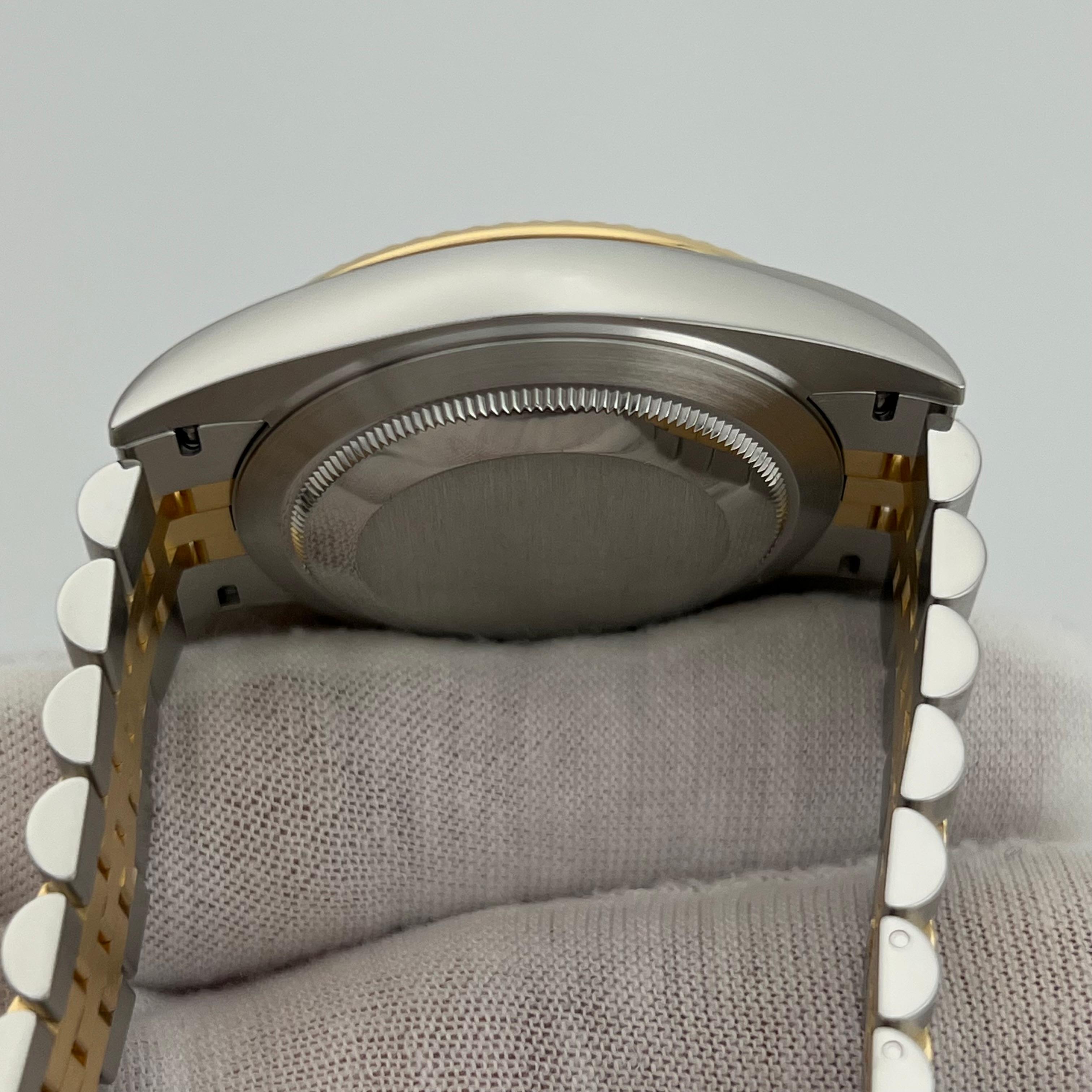 Rolex Datejust 41 126333 Black Dial 18K Yellow Gold Stainless Box Paper 2021 4
