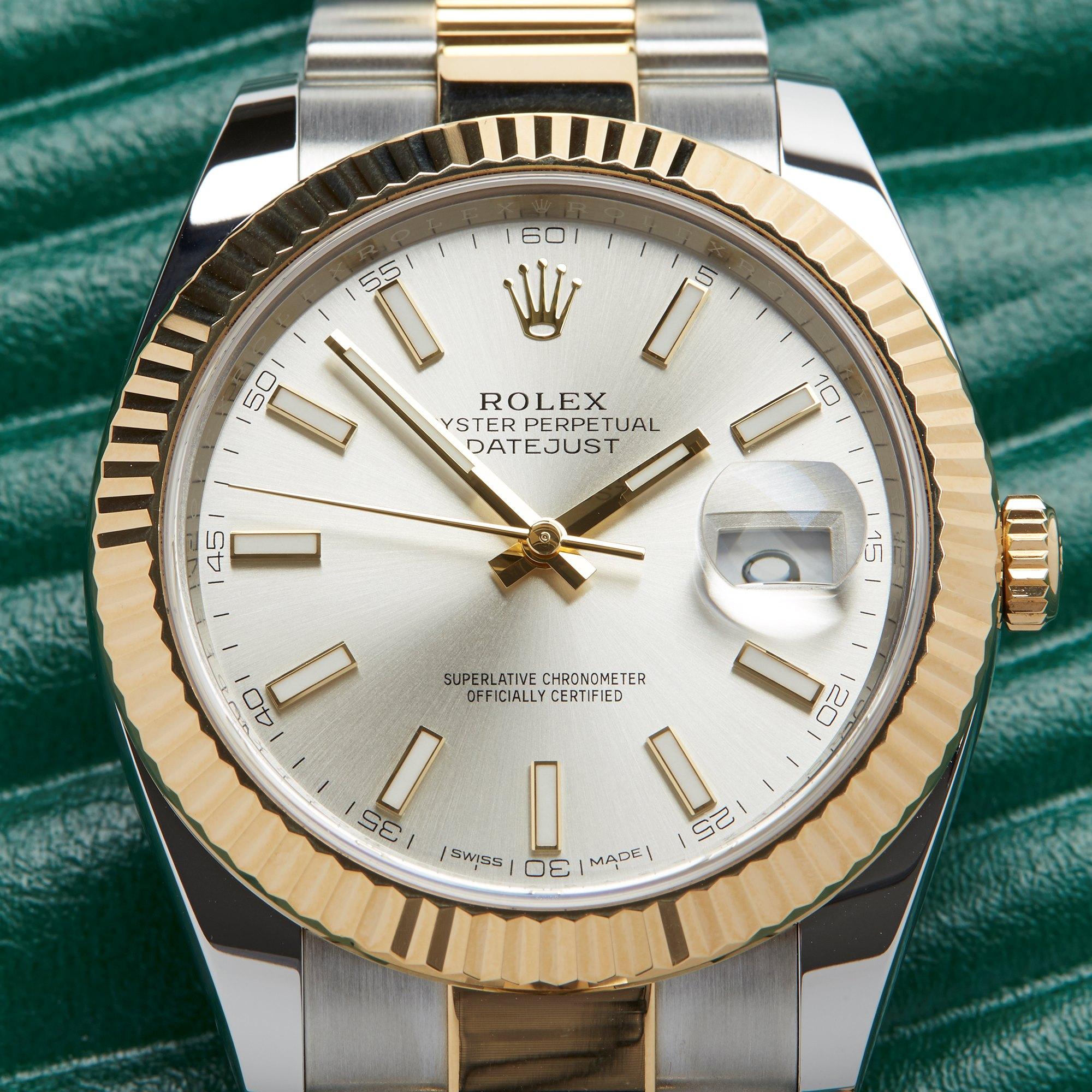 Rolex Datejust 41 126333 Men's Stainless Steel and Yellow Gold  Watch 1