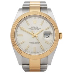 Rolex Datejust 41 126333 Men
s Stainless Steel and Yellow Gold  Watch