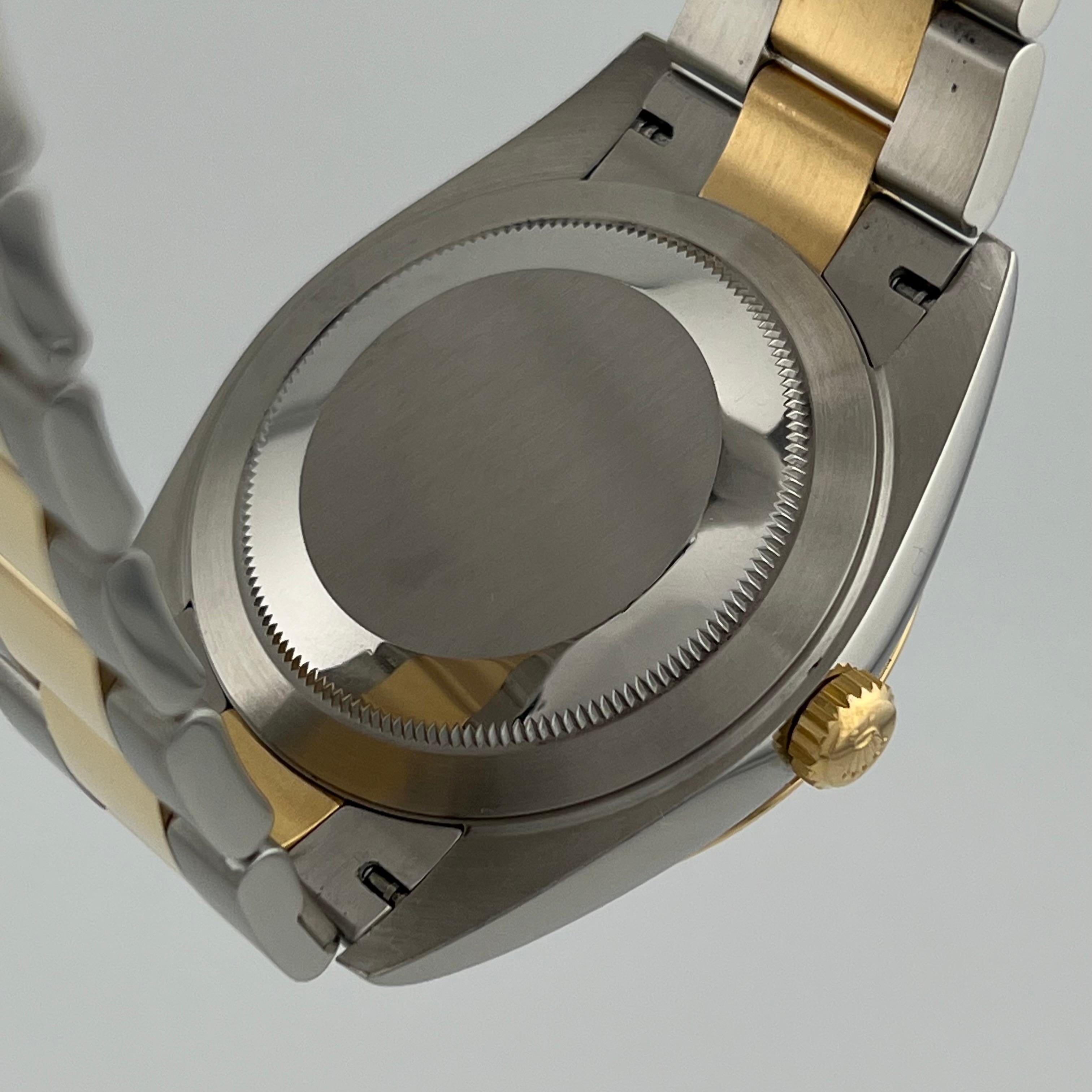Rolex Datejust 41 126333 Slate Wimbledon Dial 18K Yellow Gold Steel Box Paper 6