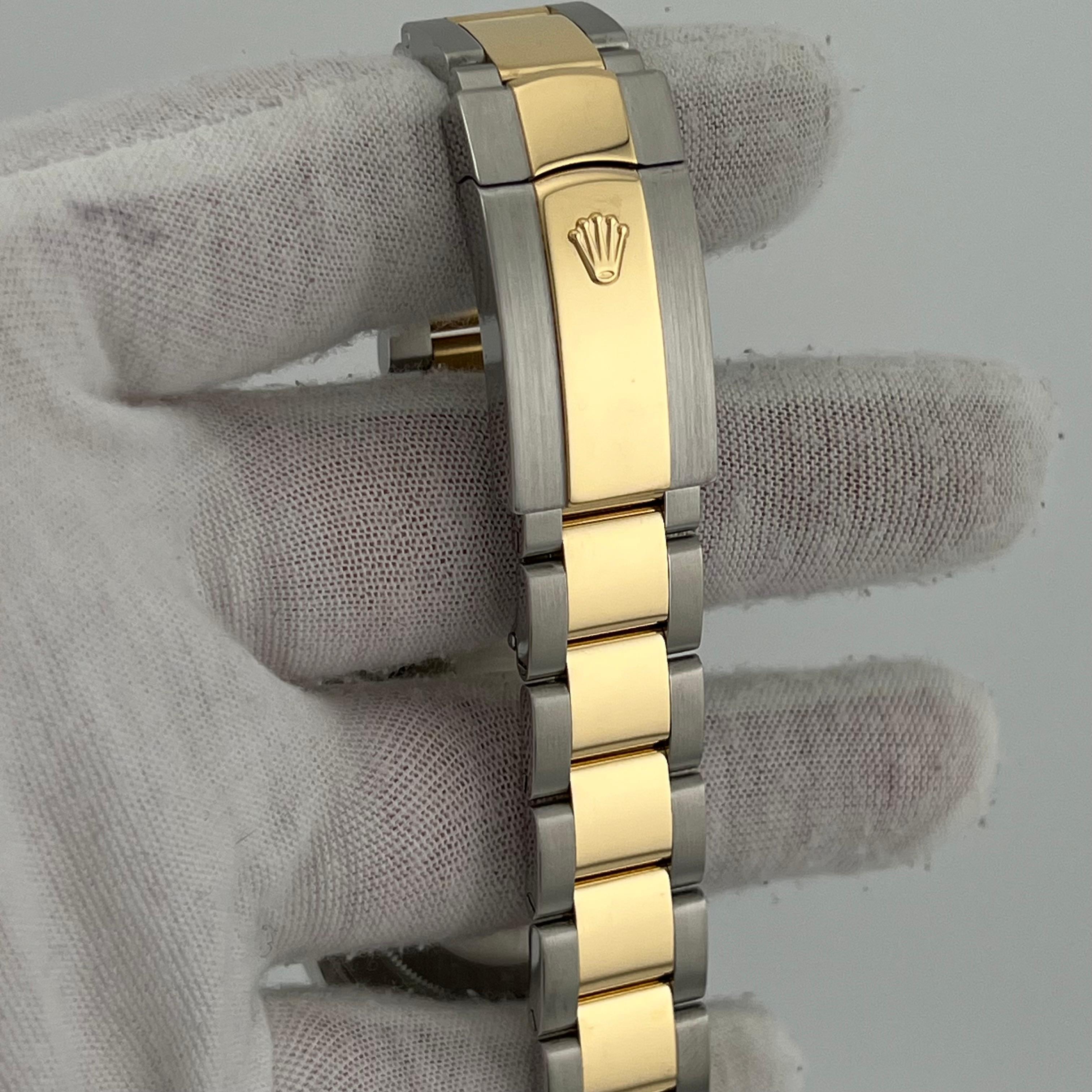 Rolex Datejust 41 126333 Slate Wimbledon Dial 18K Yellow Gold Steel Box Paper 3