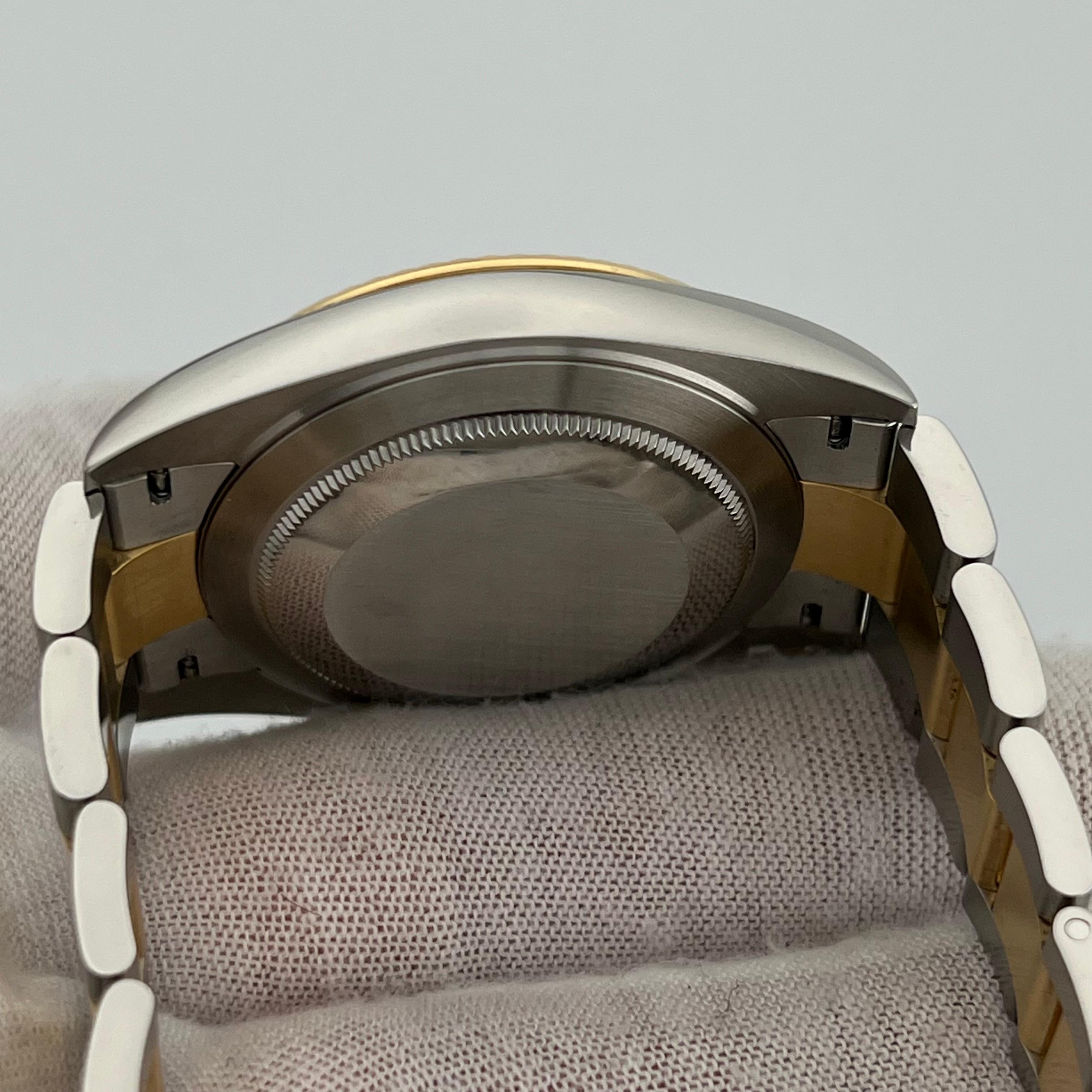 Rolex Datejust 41 126333 Slate Wimbledon Dial 18K Yellow Gold Steel Box Paper 4